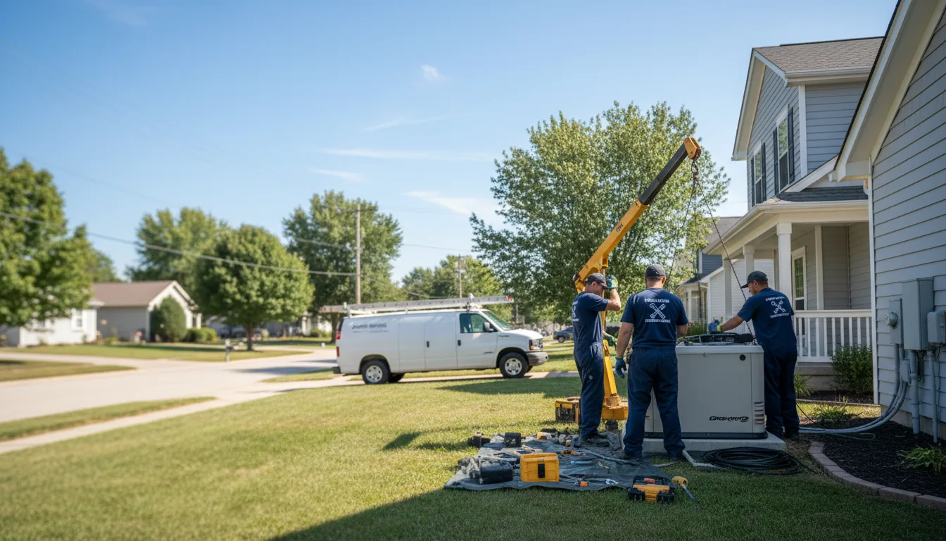 Generator Installation in Aubrey, TX near me